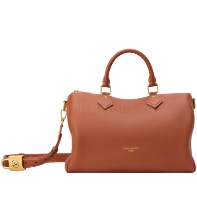 LOUIS VUITTON SPEEDY SOFT 30 BAG M24892 BROWN BROWN 17×30×21CM MASTER QUALITY
